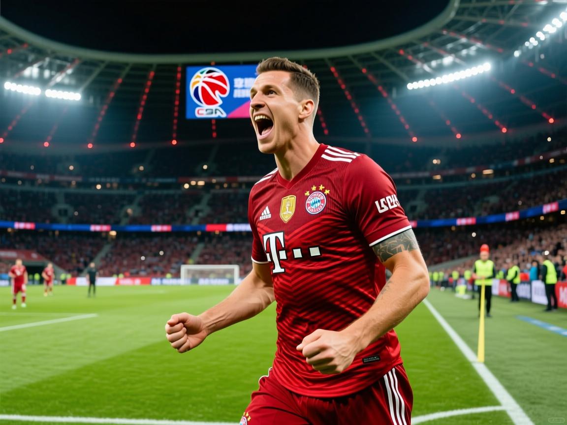 莱万多夫斯基为拜仁慕尼黑锁定胜利，救场英雄