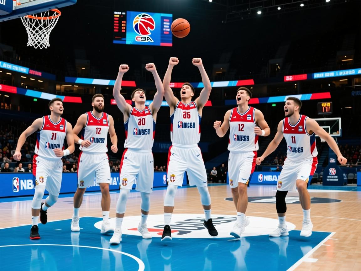 塞尔维亚队在对阵卢森堡的比赛中以-大胜，信心倍增