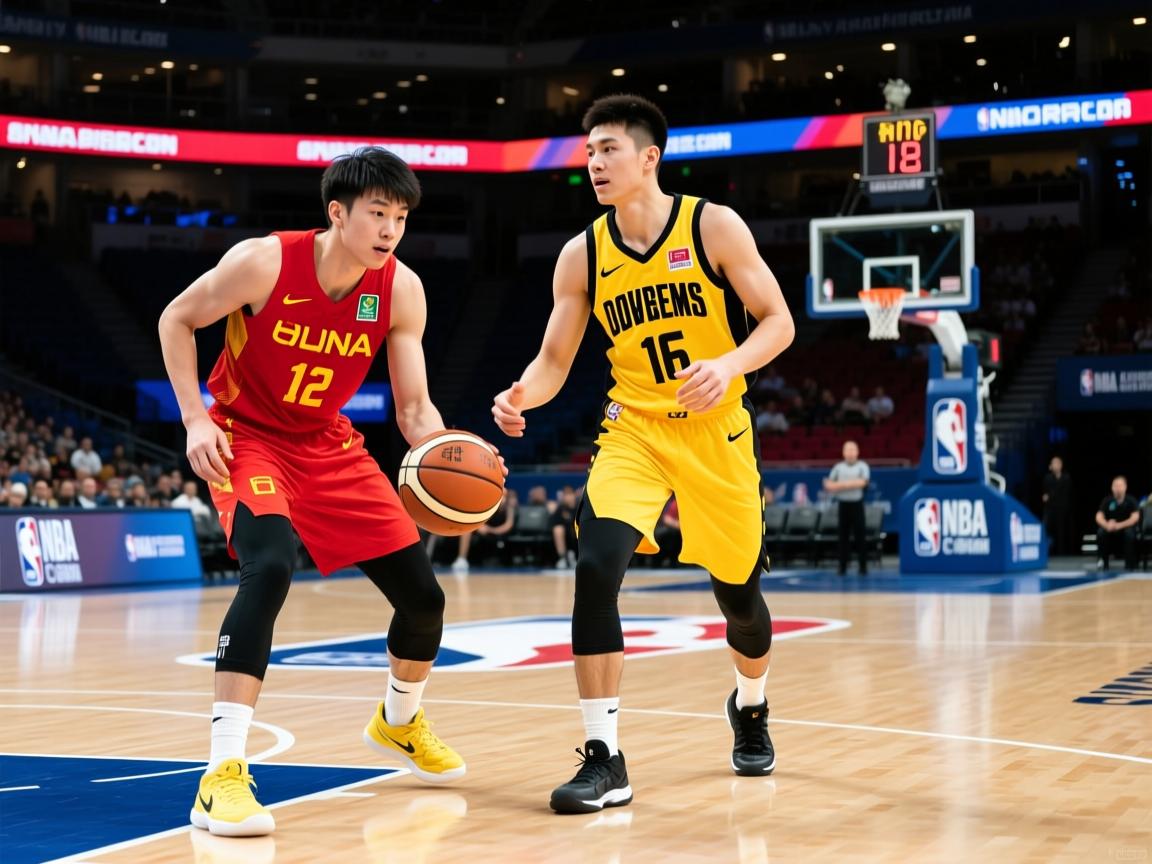 NBA夏联-中国男篮负黄蜂 杨瀚森12分7失误6犯  第2张