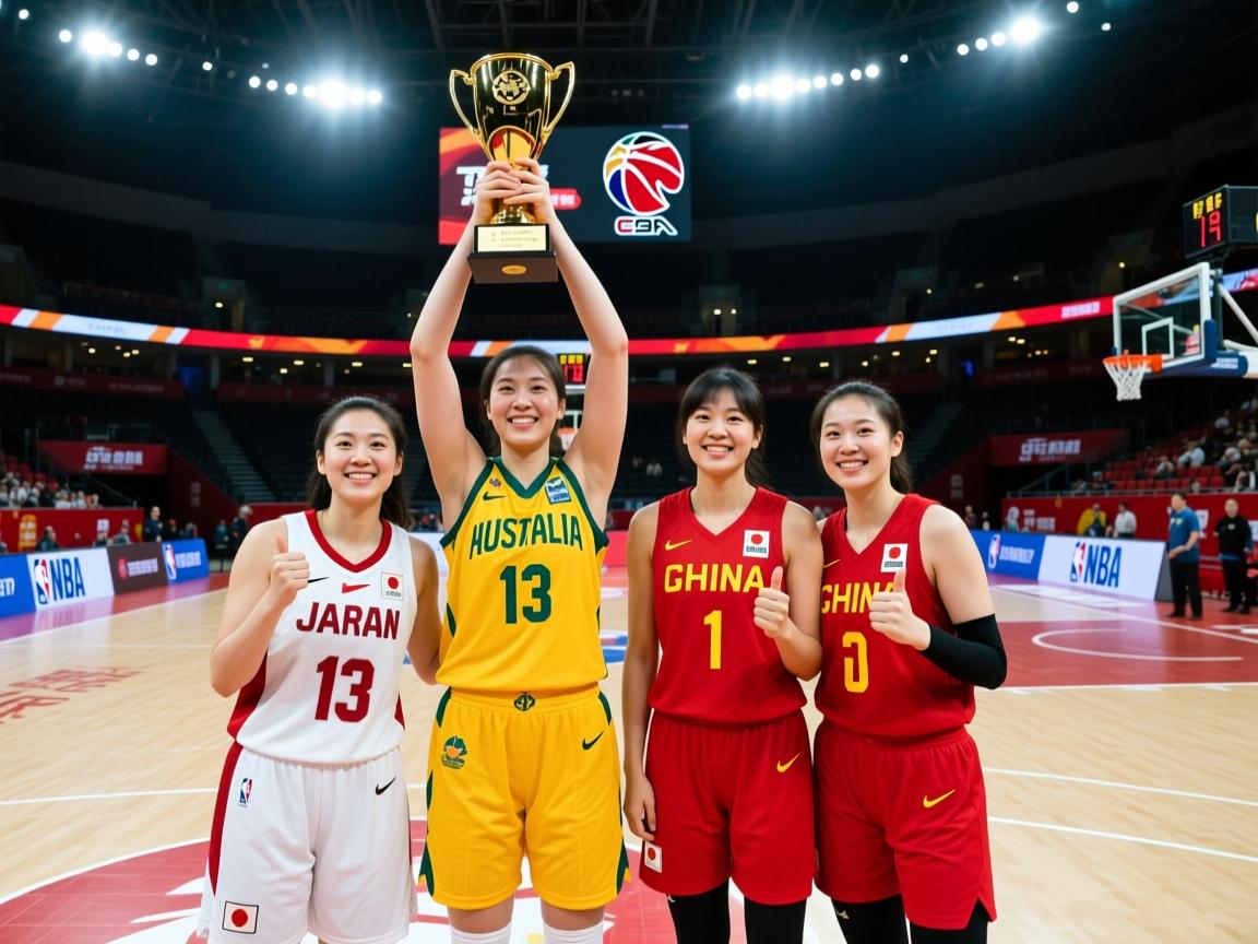 亚洲杯：澳大利亚女篮险胜日本首次夺冠日本连两届亚军中国季军的简单介绍  第2张